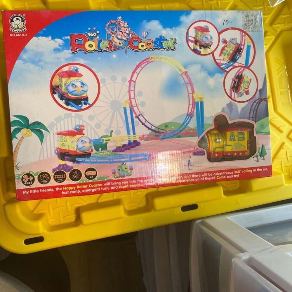 New & Unopened Battery Operated Roller Coaster Toy Ages 3 and Up